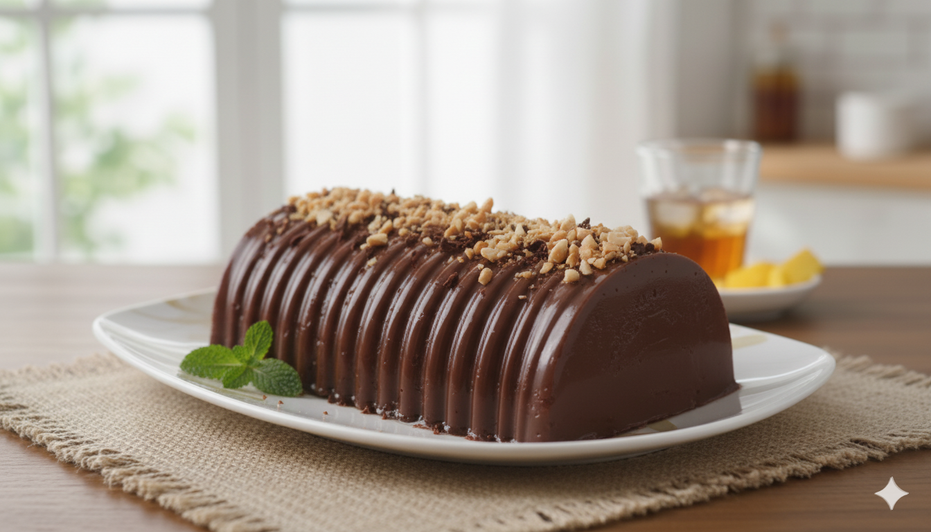 Choco Brownies Pudding